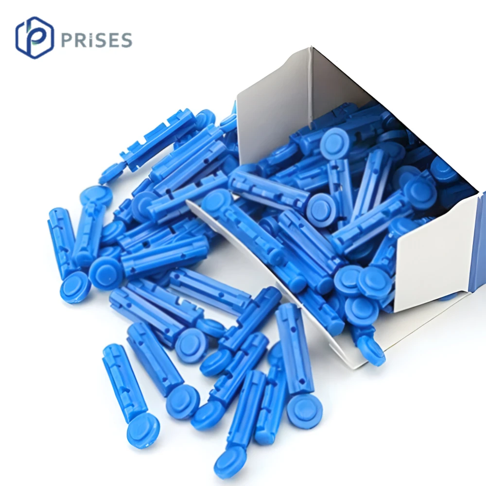 Professional Medical Disposable Safety Use Stainless Steel Sterile Twist 28G 30G 32G 33G Blood Lancet Needle Device