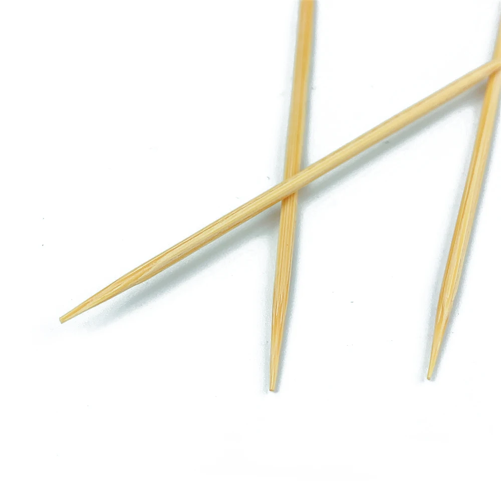 Flavored Bamboo Toothpicks - Refreshing Mint Picks for Fresh Breath