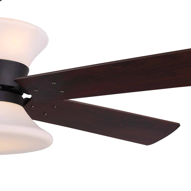 52 inch decorative double light ceiling fan