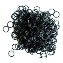 factory custom round PTFE rings carbon fiber filled black plastic ptfe gasket