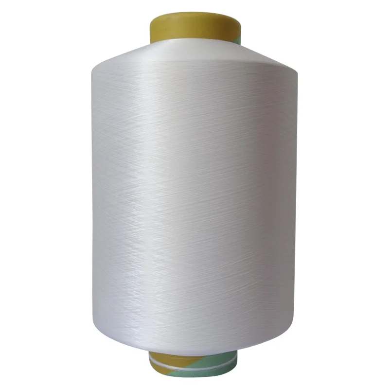 Hot Sale Spandex Covered Polyester Yarn 20/75 30/75 40/75 Raw White Black ACY For Socks