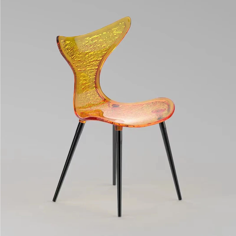 Modern Creative high quality casual dining chair Nordic transparent acrylic plexiglass acrylic chairs