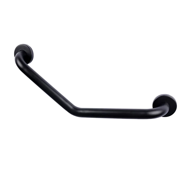Non-slip Bathroom Accessories Wall Mount Angled Shower Safety Hospital Bath Grab Bar Handle