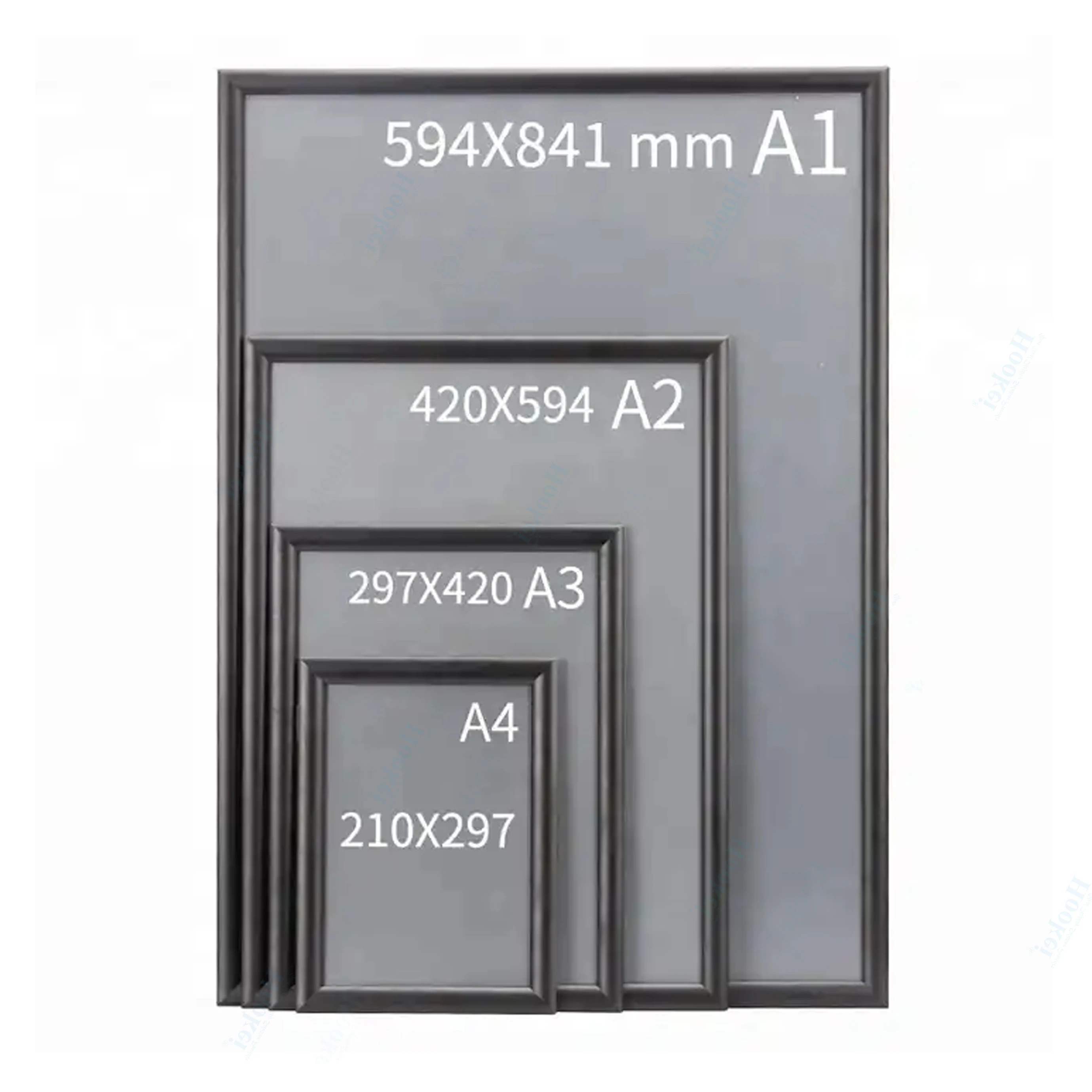 a3 a4 movie posters snap frame light box aluminum snap clip frame profile aluminum 27x40 poster frame