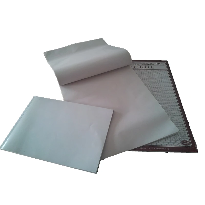 Good selling A4 CAD Drawing white Translucent Tracing Paper