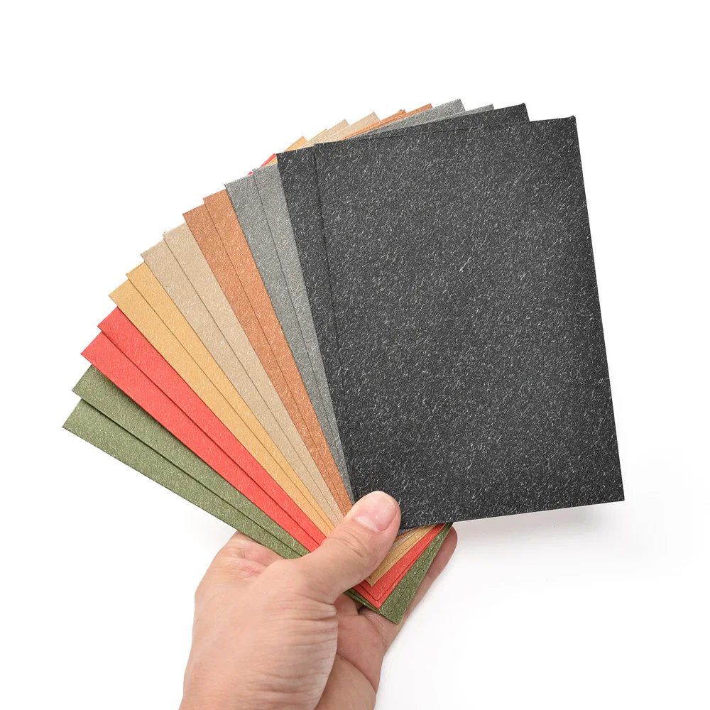 Wholesale Fancy Handmade Paper Envelopes Special Paper Envelopes With Gold Foil Logo For Packaging