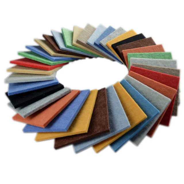 fireproof acoustic foam panels 40colors choices