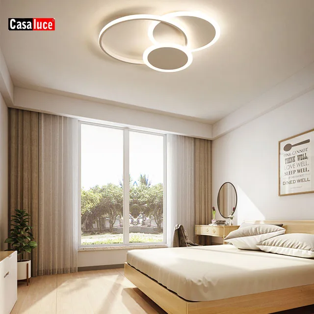 
energy saving led ceiling lamp aluminum and acrylic modern lighting hot sale 