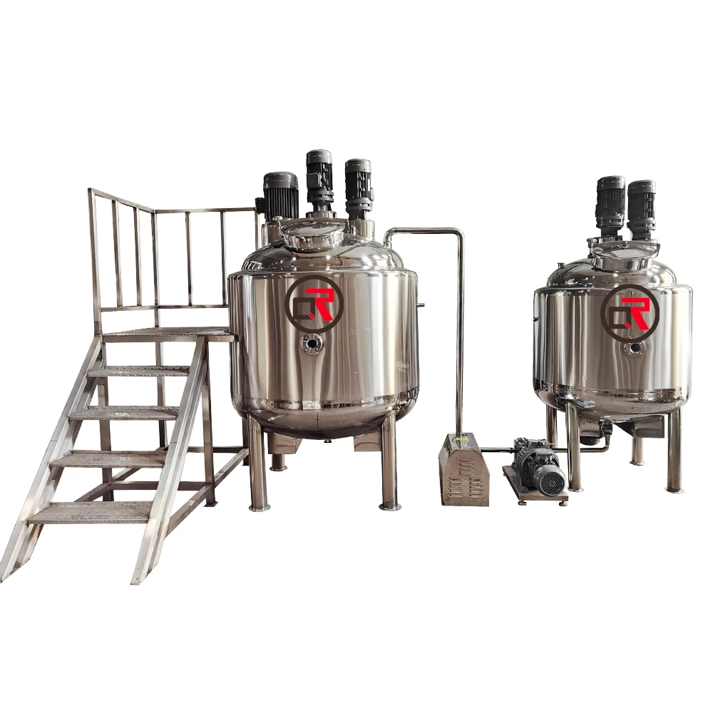 Food sanitary grade stainless steel high quality ghee machine mozzarella cheese mixing tank