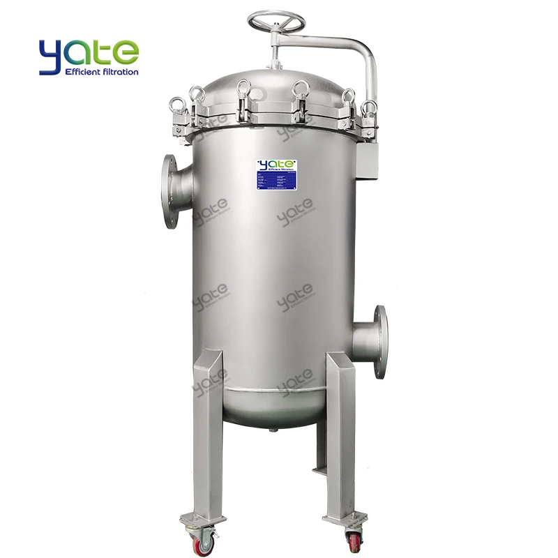 Automobile Painting Industry Filters Large Flow 10 Micron Equipped High Precision Stainless Steel Filter Multi Bag Housing