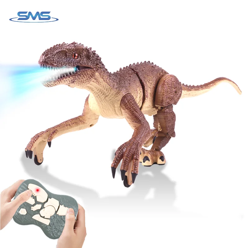 2.4G Plastic Simulation Walking Remote Control Dinosaur Toys Juguete De Dinosaurio Rc Dinosaur Toys With Simulation 3D Eyes