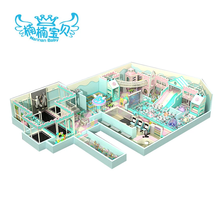Nannan indoor playground professional manufacture china children indoor softplay playground equipment