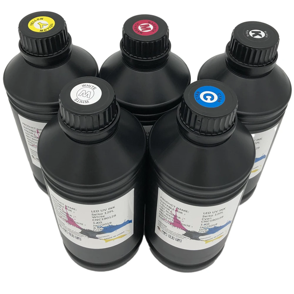 UV Printing Inks Imported Japan Sakata Cyan UV Flat Printing Ink Suitable for Toshiba CE4M Printing Heads