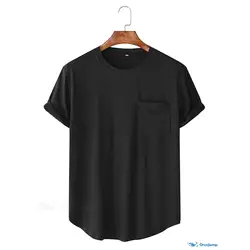 Men camisetas para homens T-Shirt 3D Print Wholesale Cheap Pima Cotton Branded Silk Cotton Fabric Best Button Up T-Shirt No Name