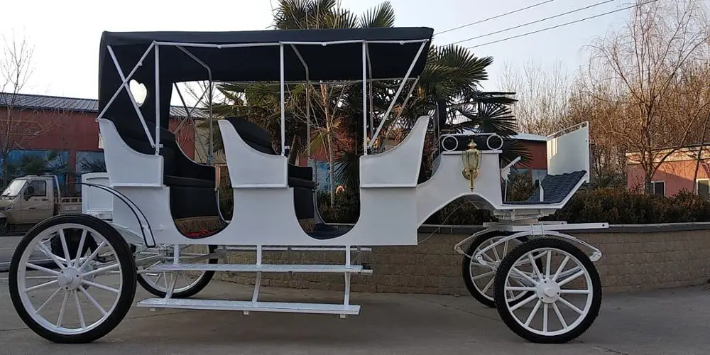 Chinese handmade special sightseeing horse carriage transportation vehicle