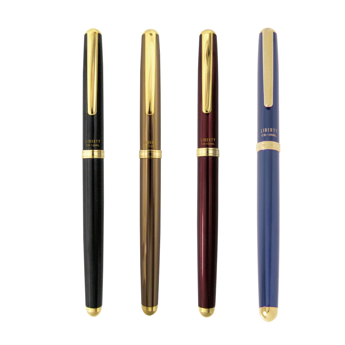 Тщательно обработанная универсальная дизайнерская черная металлическая японская бизнес-ручка