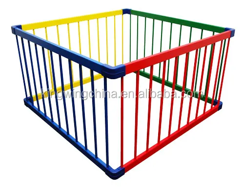 
wooden 4 sides baby playpens 
