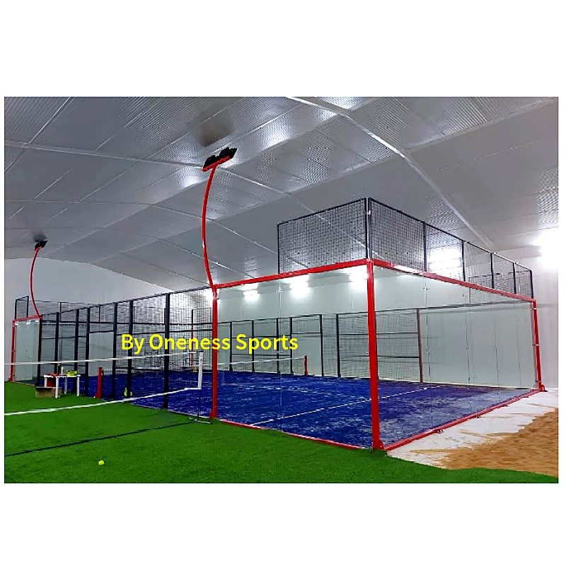 Golden Supplier Aluminum Alloy Steel Roof for Padel Court 15+ Years Without Rust Guaranteed