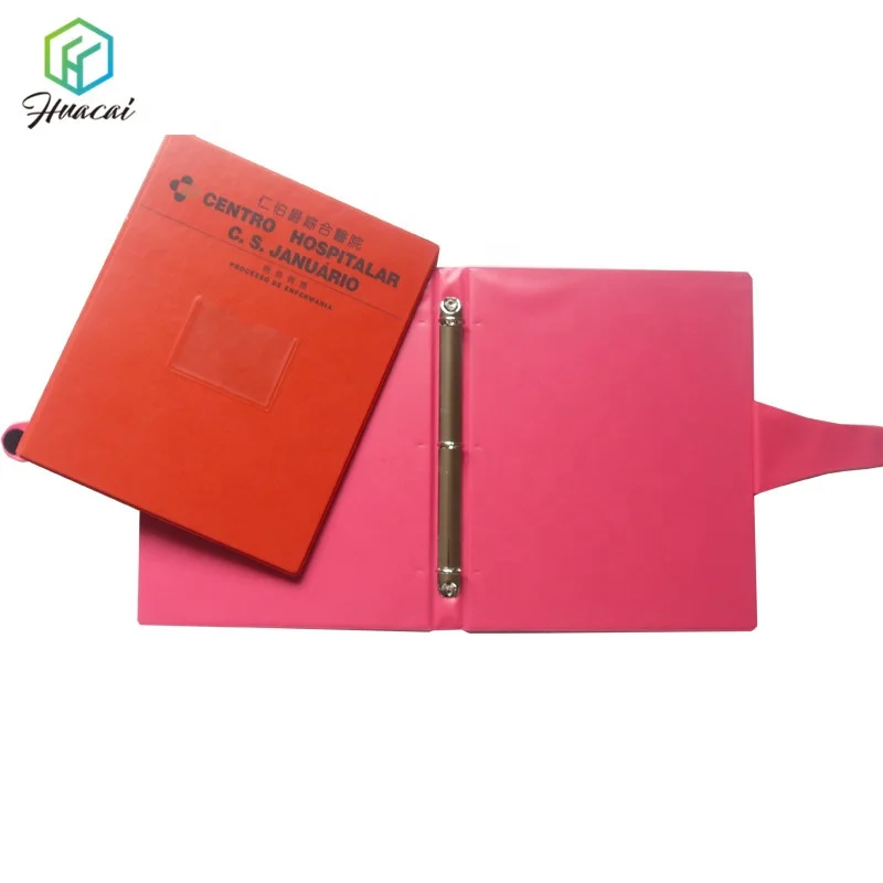 Office A4 Size Stationery Metal Plastic Folder