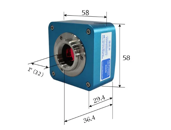 UCMOS Series 5MP 9MP Resolution Color Digital C-mount USB2.0 CMOS Camera for Microscope