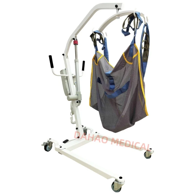 China Hospital Electric Medical Paralyzed Patient Nursing Hoist Transfer Lift Machine Lifter for Elderly Handicapped