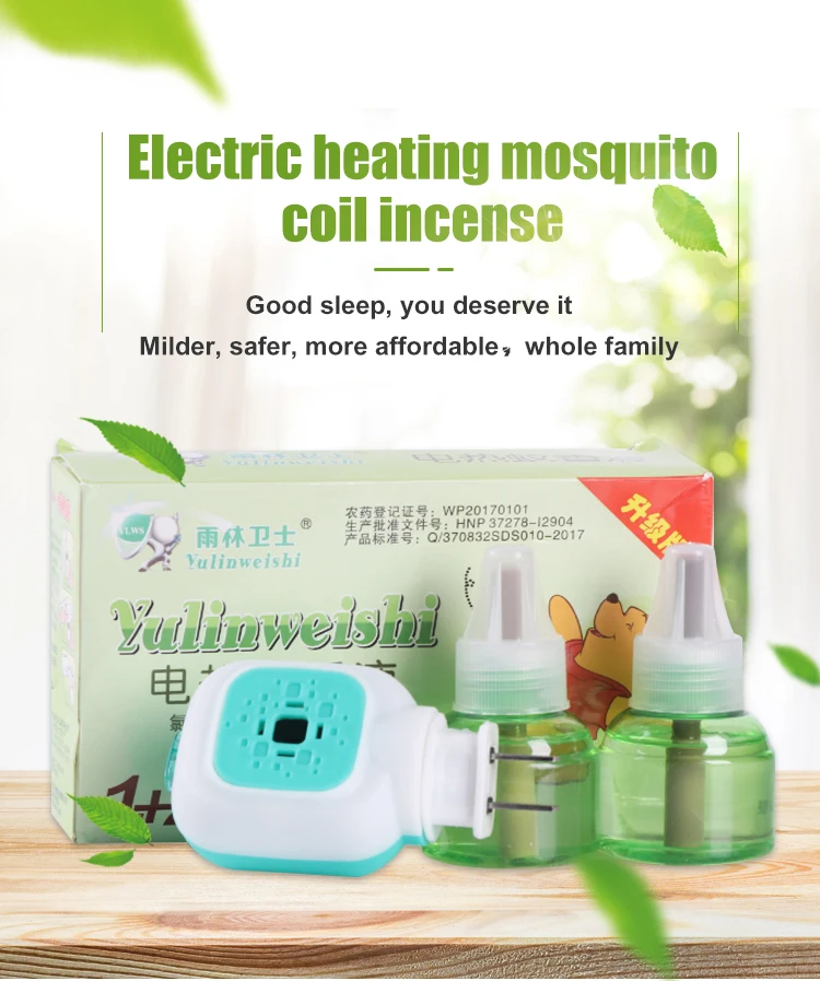 
45ml Efficient Natural Electric Mosquito Liquid Killer With Good Night 