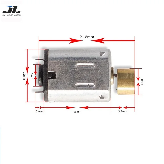 Customized JL-N20VA DC Micro Vibration Motor  Mini Vibrator Brushed for Beauty Message and Adult Product