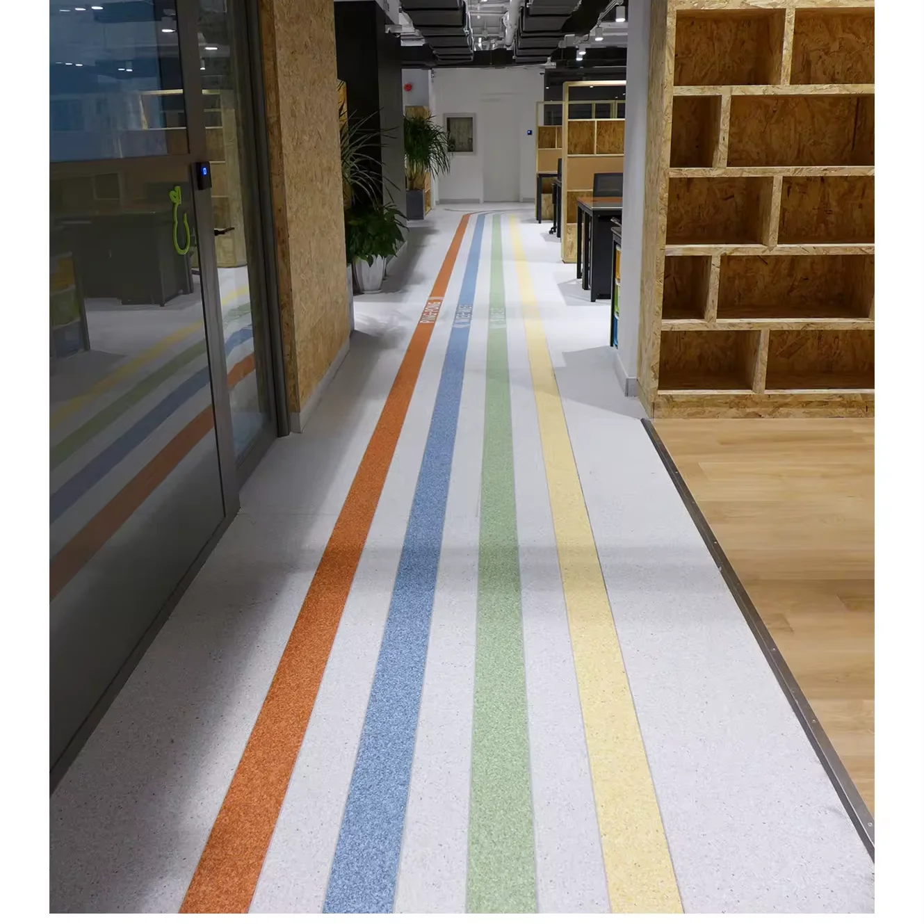 anti-slip vinyl pvc compacted backing flooring sheet covering roll plastic pvc laminated rolled flooring