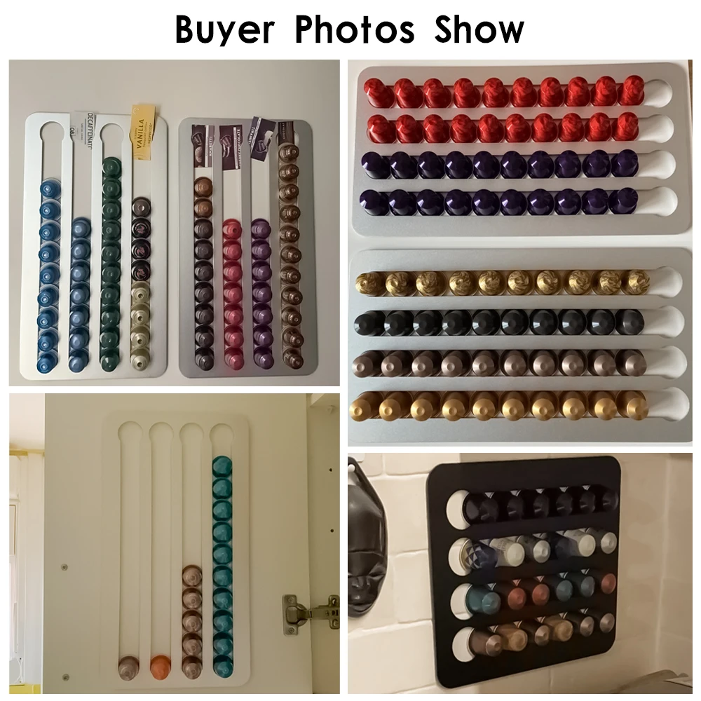 Factory Price Coffee Dispenser Storage Coffee Capsules Holder Soporte Capsules Porta Cialde Caffe