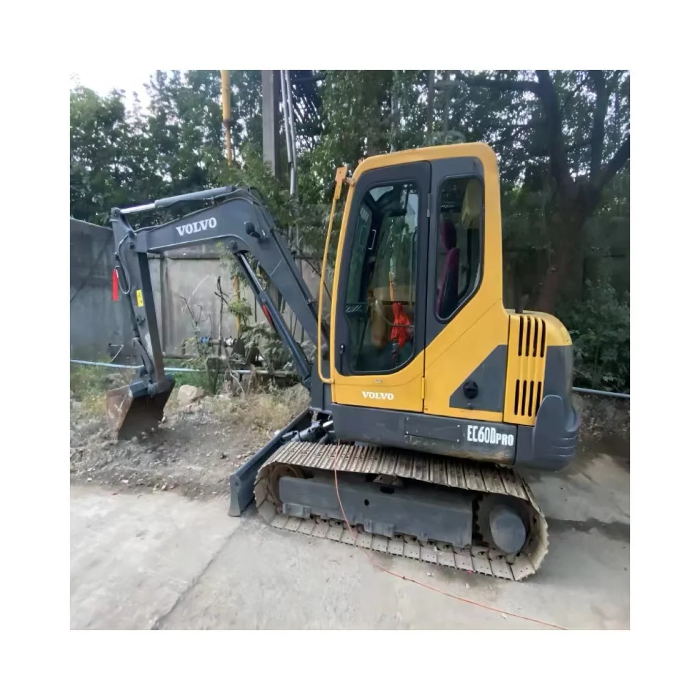 Б/у Volvo Ec60D PRO экскаватор/Volvo 55 Ec55 Ec55b EC60DPRO б/у экскаваторы 5 тонн 6