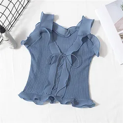 Красивые женские летние крутые милые майки B13940A