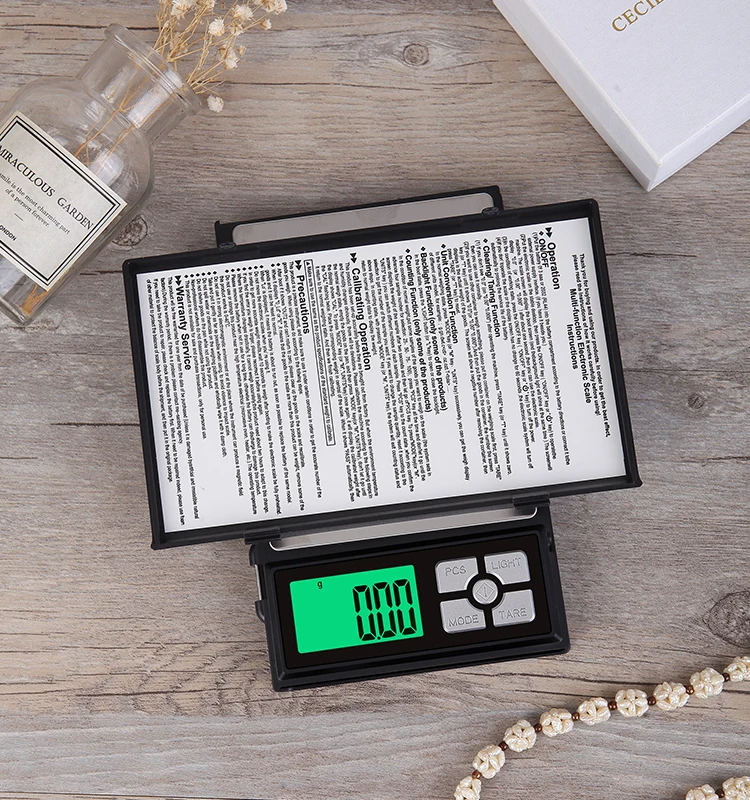 2023 NEW 500g 1000g 2000g dwt 0.01g precision electronic usb rechargeable lithium battery jewelry scale in tola