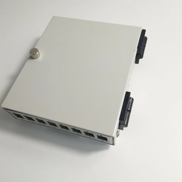 8 Port Fiber Optic Rack Mount Fiber Distribution Box