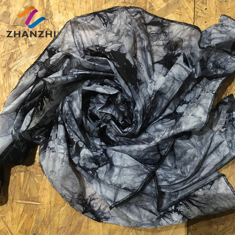 
100% Nylon Tie Dye Fabric for Wholesale 