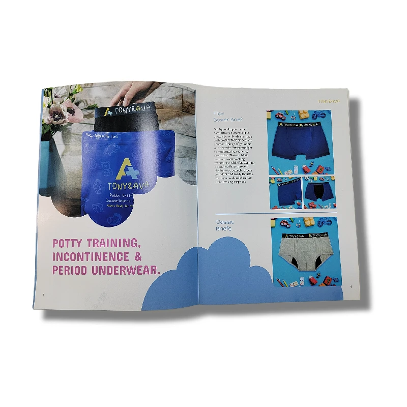Professional High Quality Custom Passport Booklet Printing Operating Instruction Customized Business Flyer