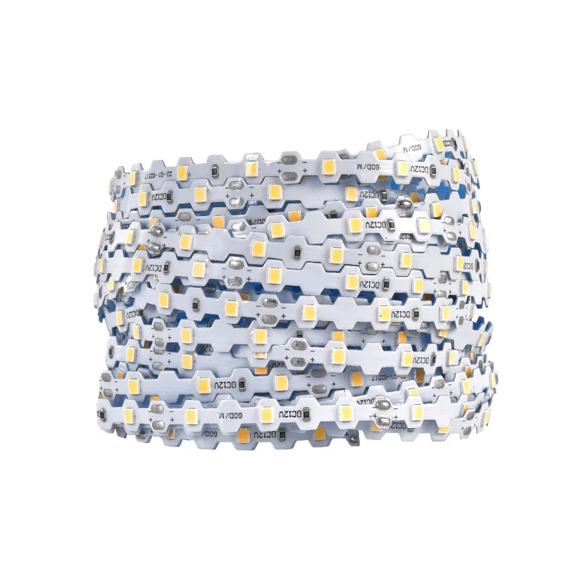 Advertising signboard light box luminous strip 12v 2835 60leds snake soft flexible high brightness led indoor lighting strip