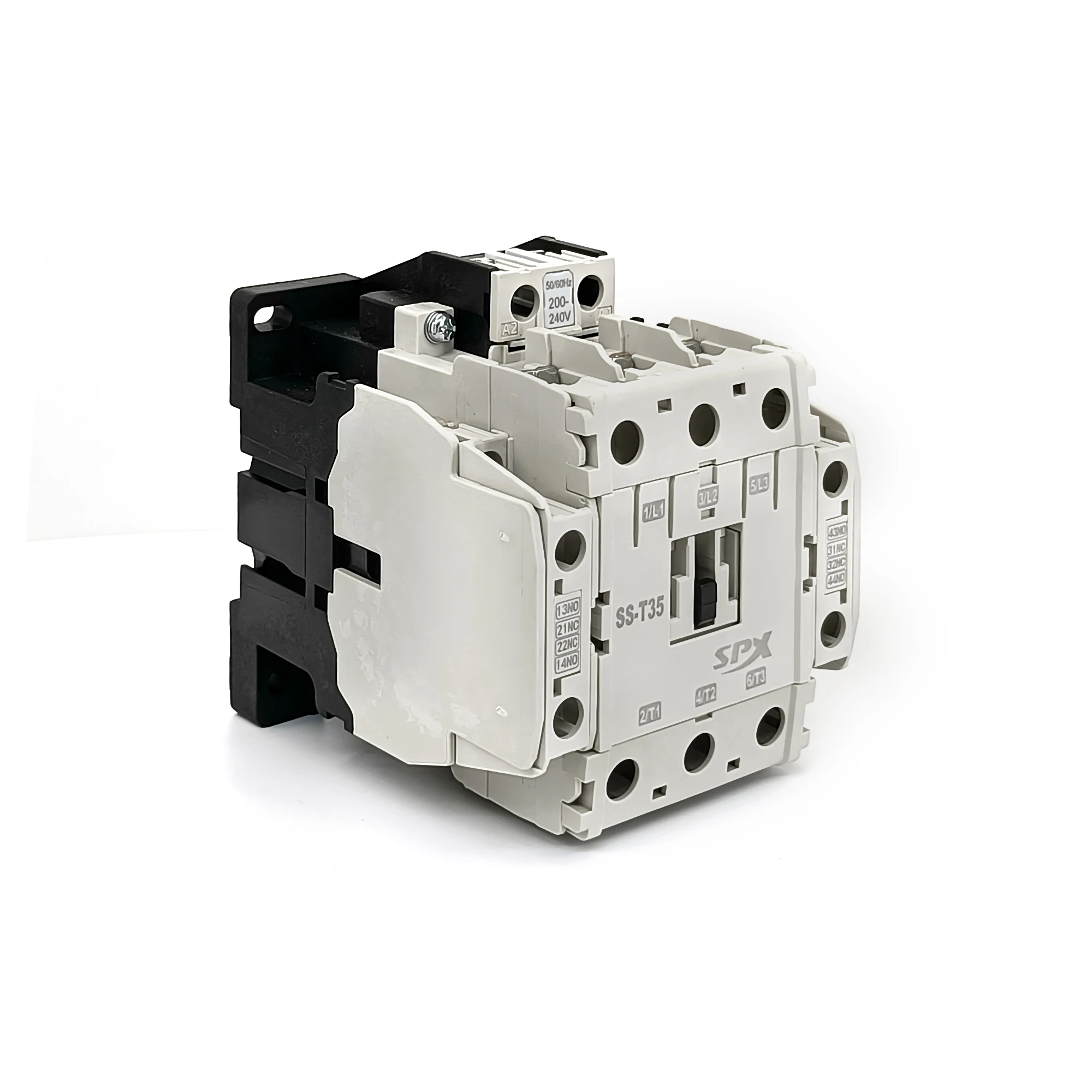 SPX Power 32 Amp 3-Pole AC Contactor 2NO 2NC Electric Contactor with 380V 110V 690V Main Circuit Ratings S-T35