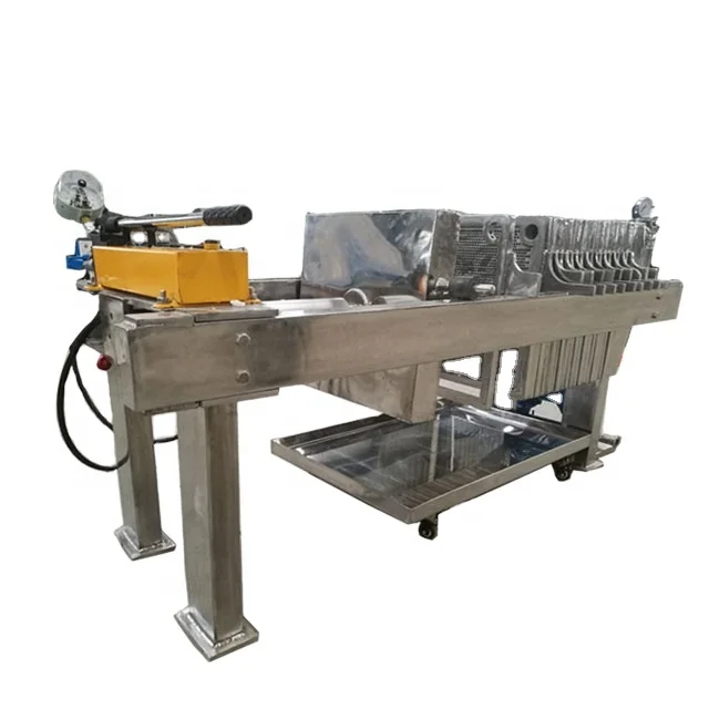 Stainless Steel Liquor Filter Wine Filter Sake Filter Press Machine