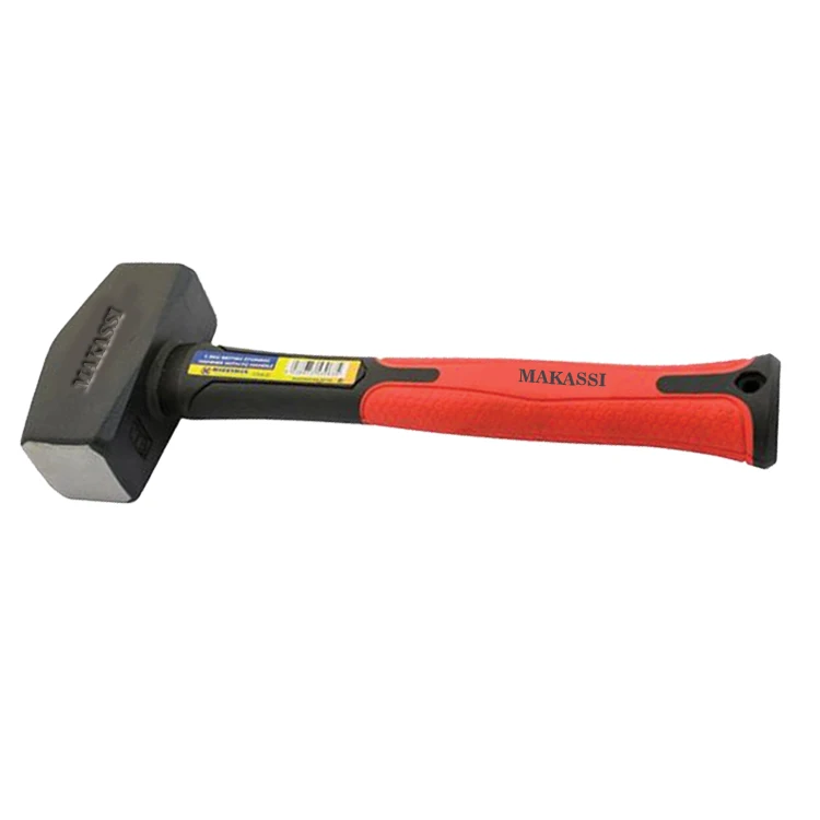 Factory Direct Sales Very Hard Steel Hammer Sledge Hammer Masonry Hammer Thick Steel Pipe Handle