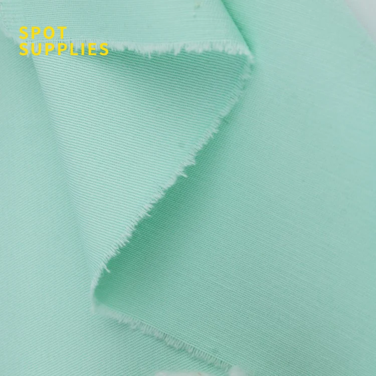 High yarn count 32*32 twill cotton/spandex stretch fabric for pants