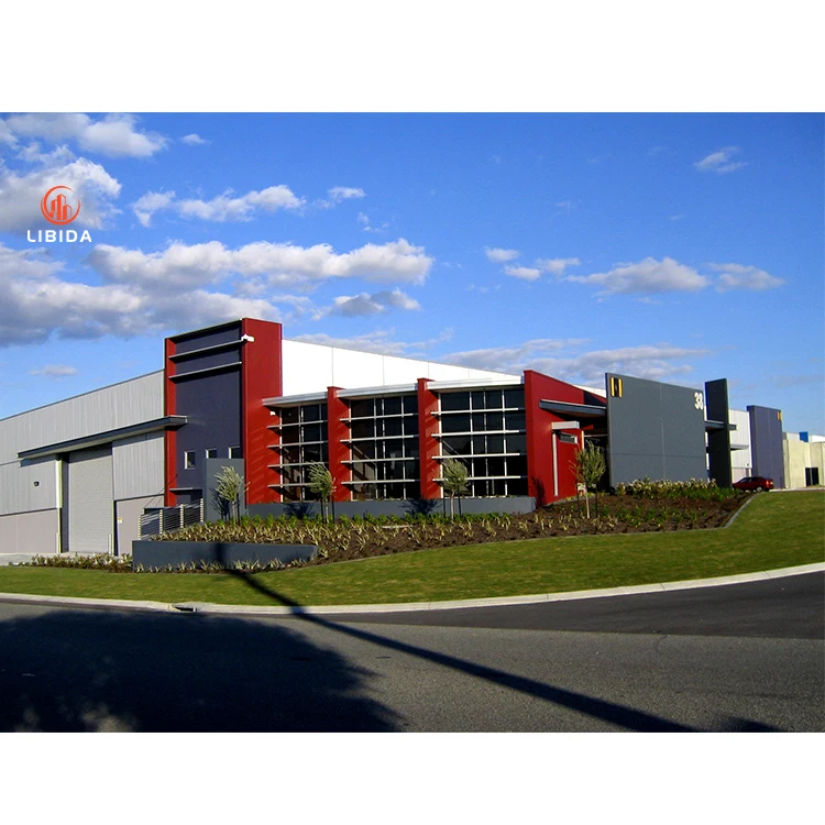 Steel Structure Large Span Metal Building Material Construction For Warehouse Workshop Hangar Garage Aircraft