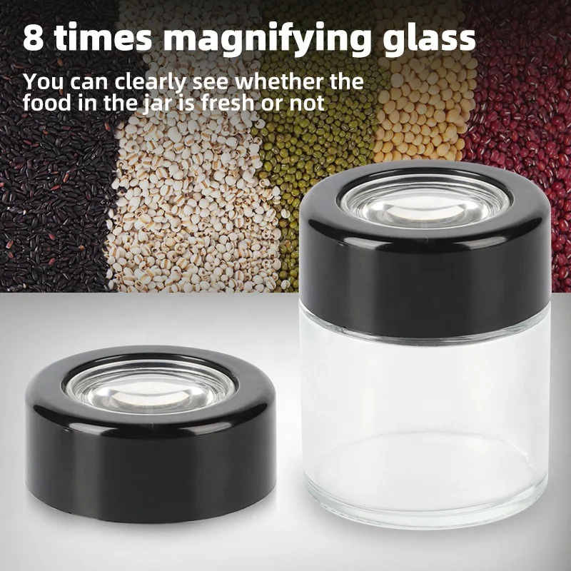 UKETA customized logo 1oz child proof storage containers airtight 1g flower screw top lid  Child resistant packaging glass jar