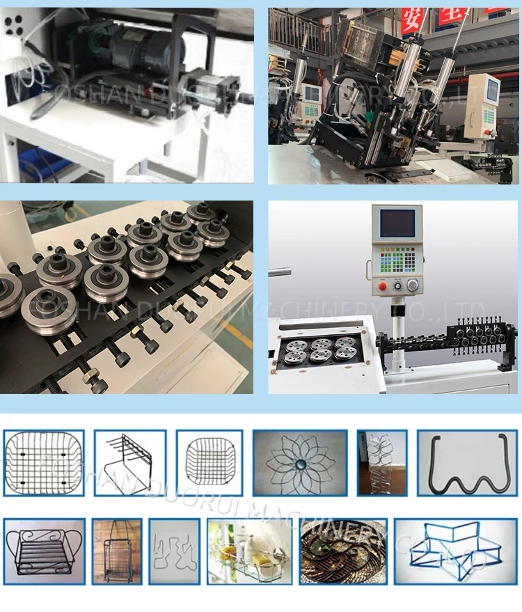 Customized 2D Wire Shape Straighten and Cutting 2d Cnc Multi Function Wire Bending Machine New Product 2020 Stainless Steel 1100