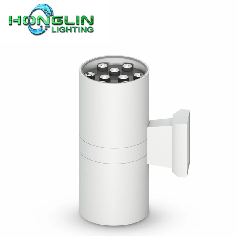 
18W rgb dmx512 Double Wall Lamp up and down Wall light high quality led lighting outdoor 