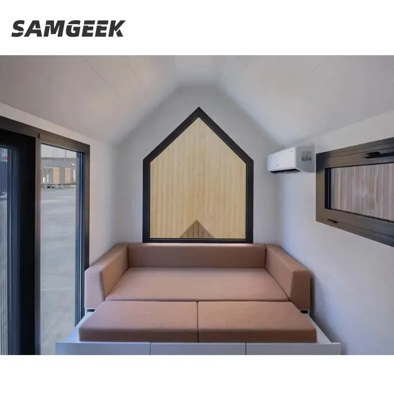 Wholesale price Tiny Home On Wheels Resort Prefabricated Wooden Trailer  Prefab Homes House