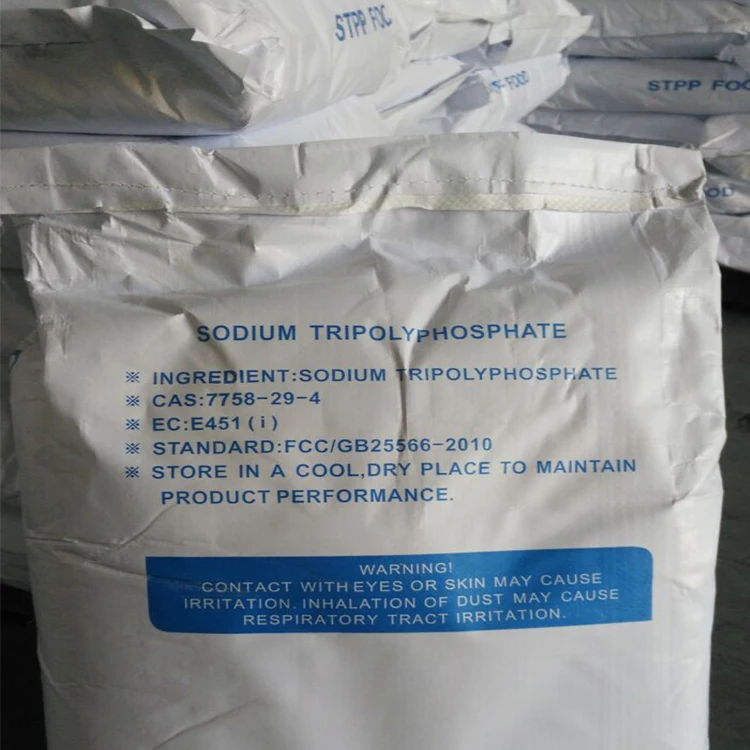 
Food additives White powder 95%min Sodium tripolyphosphate stpp 