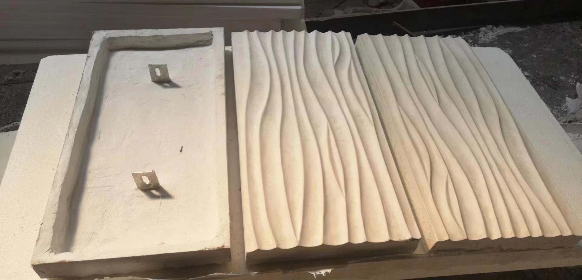 Factory direct sales of the best-selling GRG wave board for indoor walls, background walls