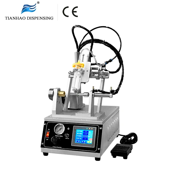 Anaerobic  Threadlcoker adhesive  coating machine with Touch screen for nut,screw.bolt