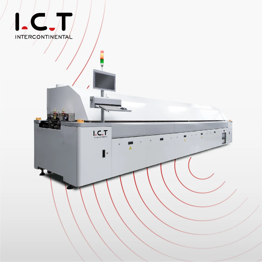 Top Quality Reflow Oven 450 Width Reflow Oven 5zone Aluminum Oven Reflow Machine In China