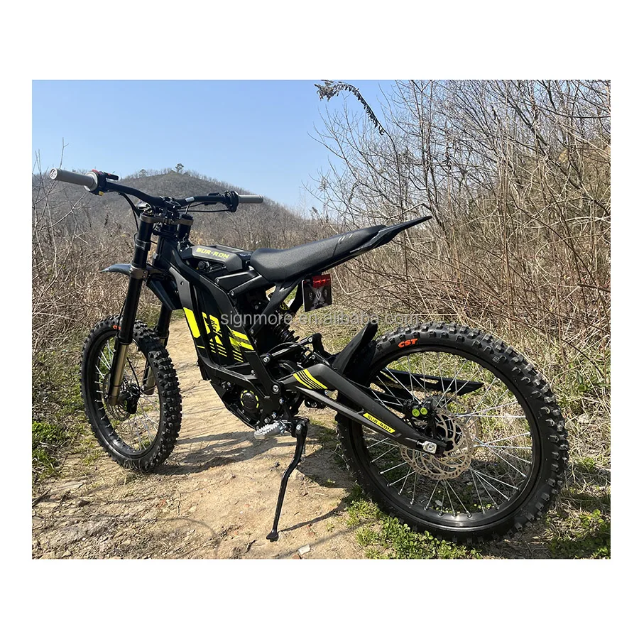 Us Stock Dirt Road Bikes Adults Emtb Black Edition Electric Dirt Motorcycle Surron 6000W